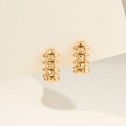 [LORA] CLASH MINI HOOP EARRINGS
