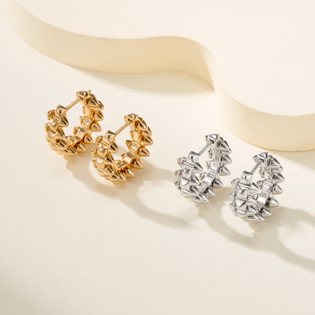 [LORA] CLASH MINI HOOP EARRINGS