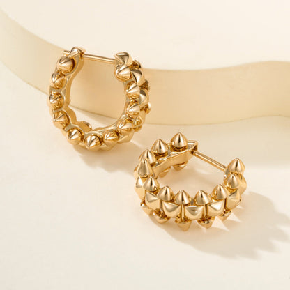 [LORA] CLASH MINI HOOP EARRINGS