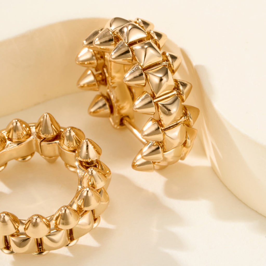 [LORA] CLASH MINI HOOP EARRINGS