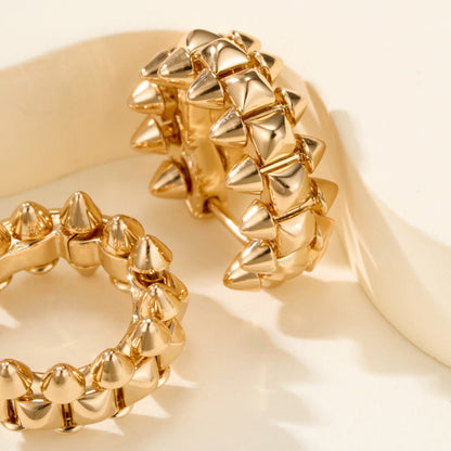 [LORA] CLASH MINI HOOP EARRINGS