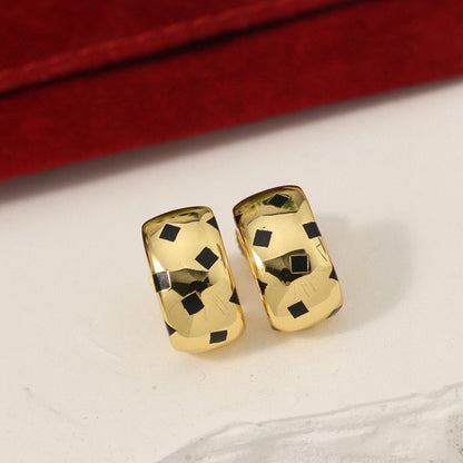[LORA] PANTHERE MINI  EARRINGS