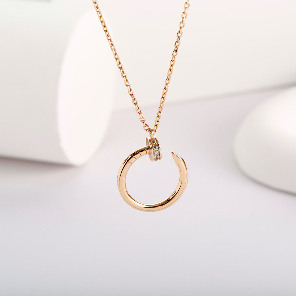 [LORA] JUSTE NECKLACE FULL DIAMOND