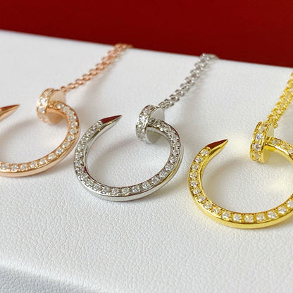 [LORA] JUSTE NECKLACE FULL DIAMOND
