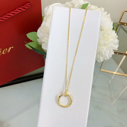 [LORA] JUSTE NECKLACE FULL DIAMOND