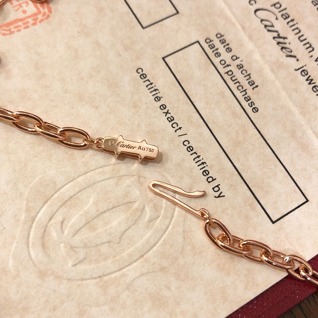 [LORA] JUSTE NECKLACE FULL DIAMONDS