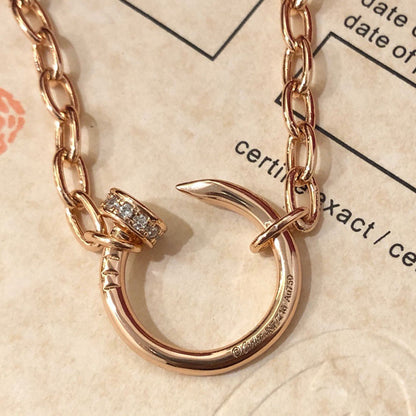 [LORA] JUSTE NECKLACE FULL DIAMONDS
