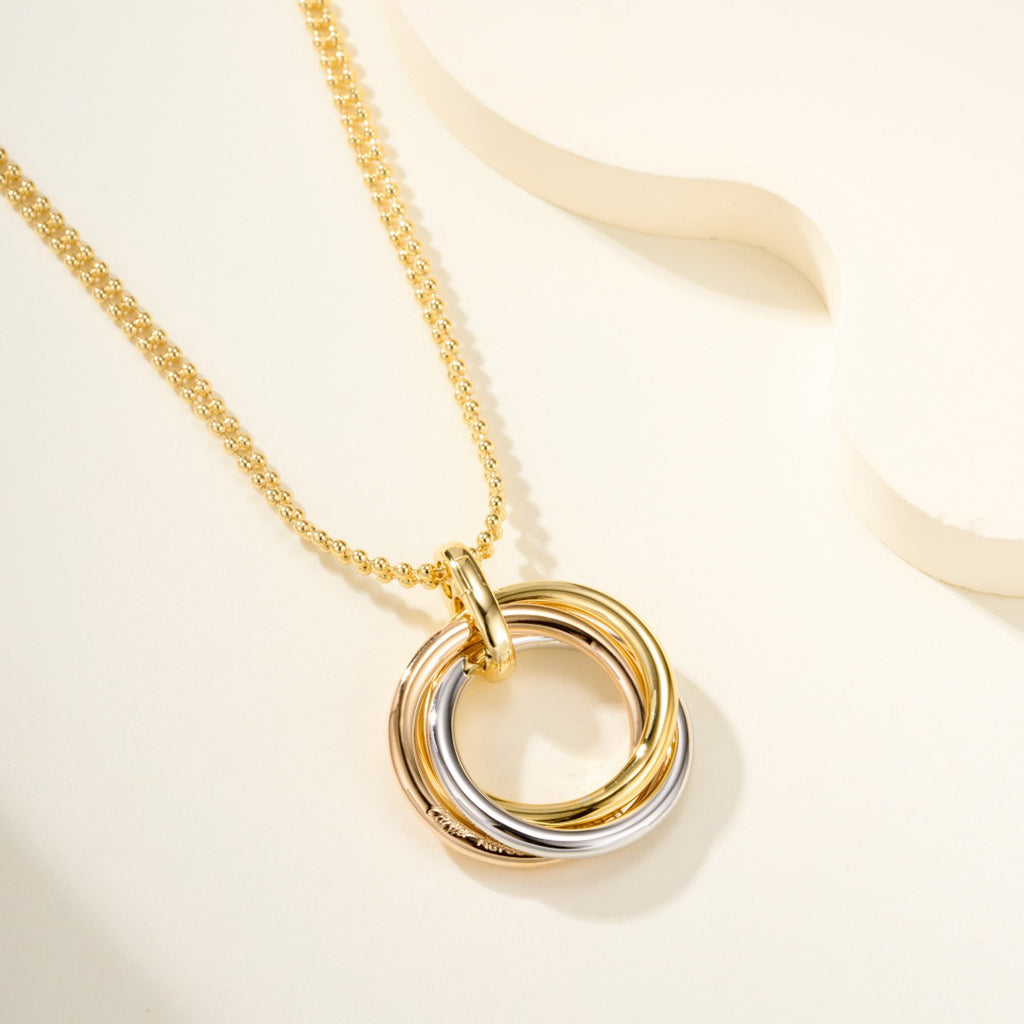 [LORA] TRINITY LARGE NECKLACE