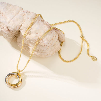 [LORA] TRINITY LARGE NECKLACE