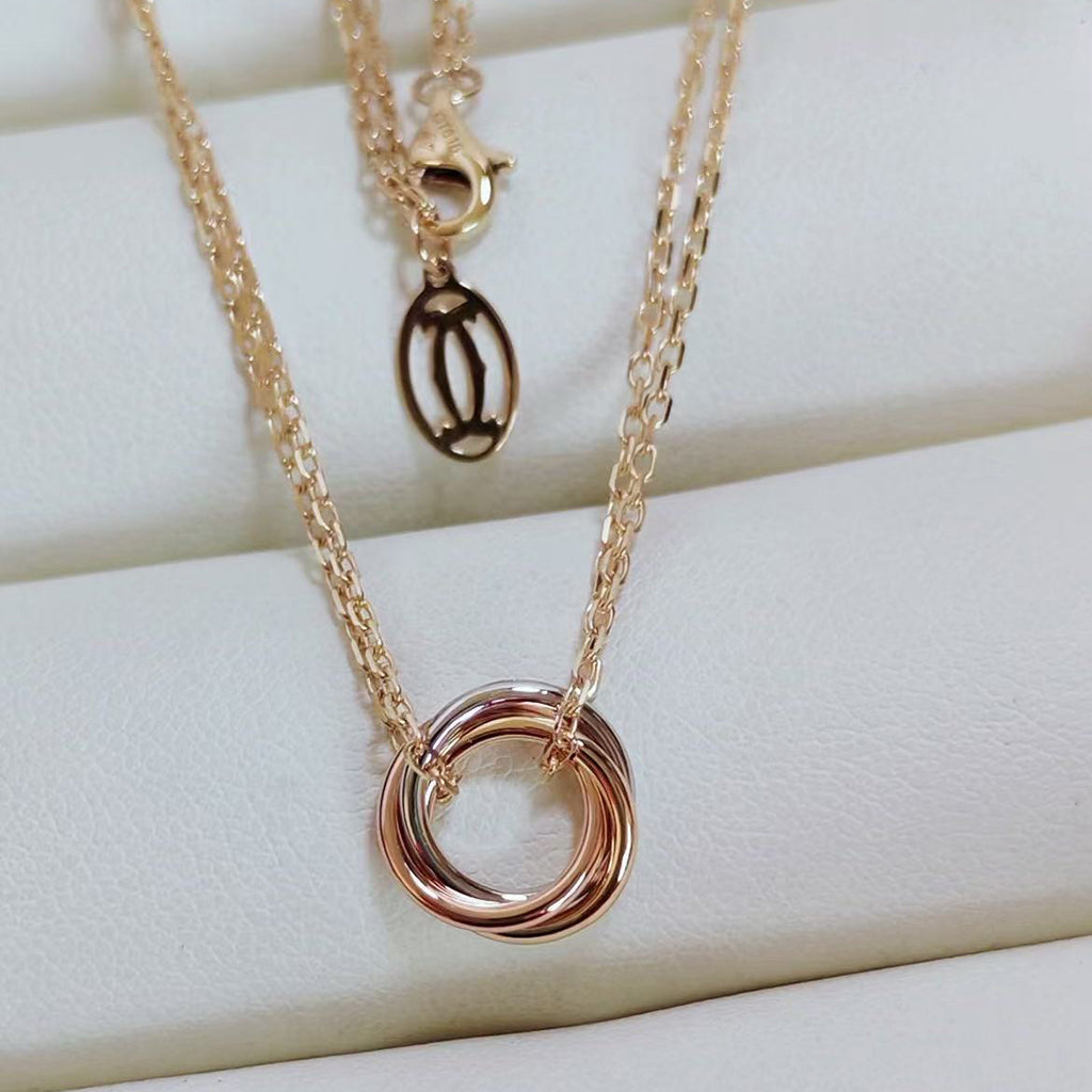 [LORA] TRINITY MINI NECKLACE