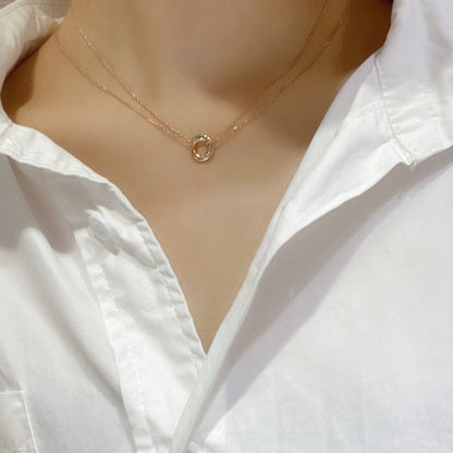 [LORA] TRINITY MINI NECKLACE