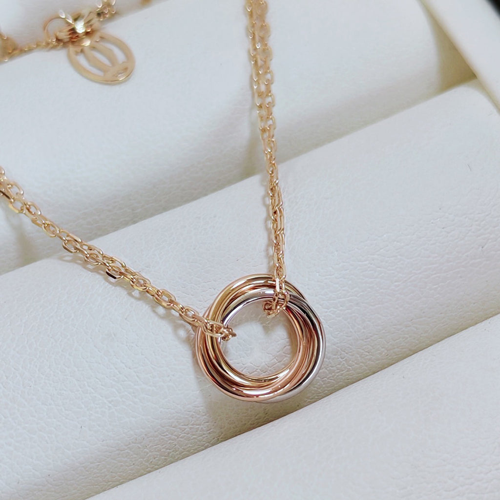 [LORA] TRINITY MINI NECKLACE