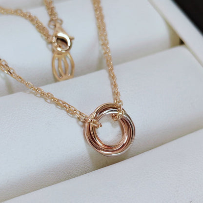 [LORA] TRINITY MINI NECKLACE