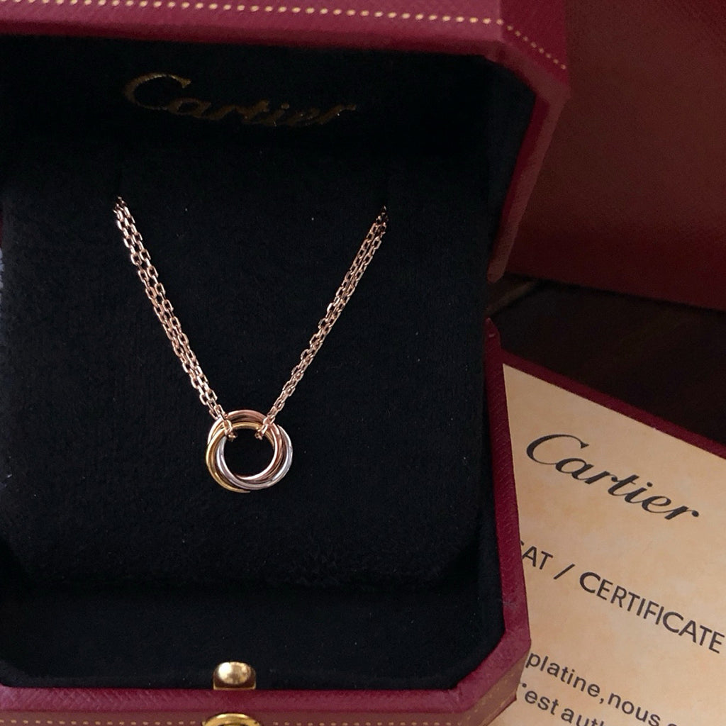 [LORA] TRINITY MINI NECKLACE
