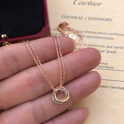 [LORA] TRINITY MINI NECKLACE