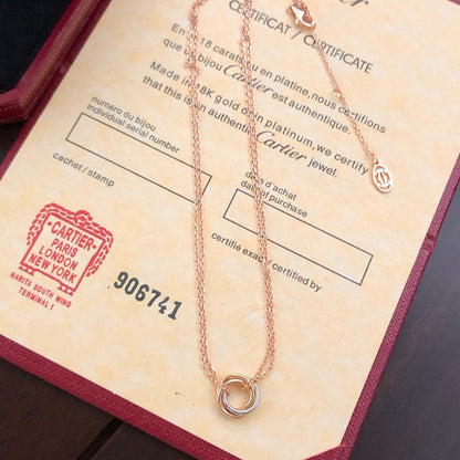 [LORA] TRINITY MINI NECKLACE