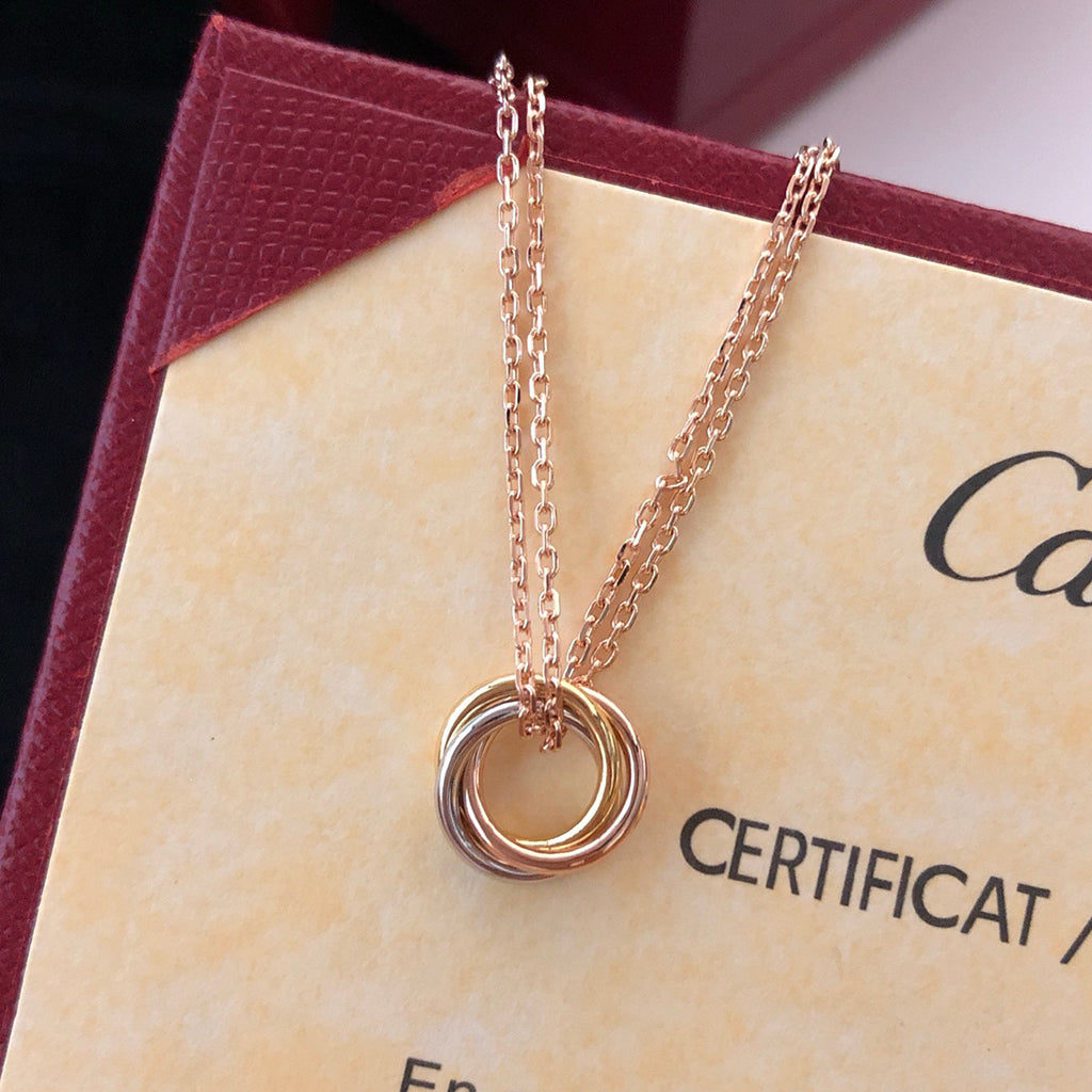 [LORA] TRINITY MINI NECKLACE