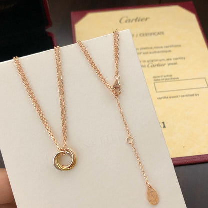 [LORA] TRINITY MINI NECKLACE