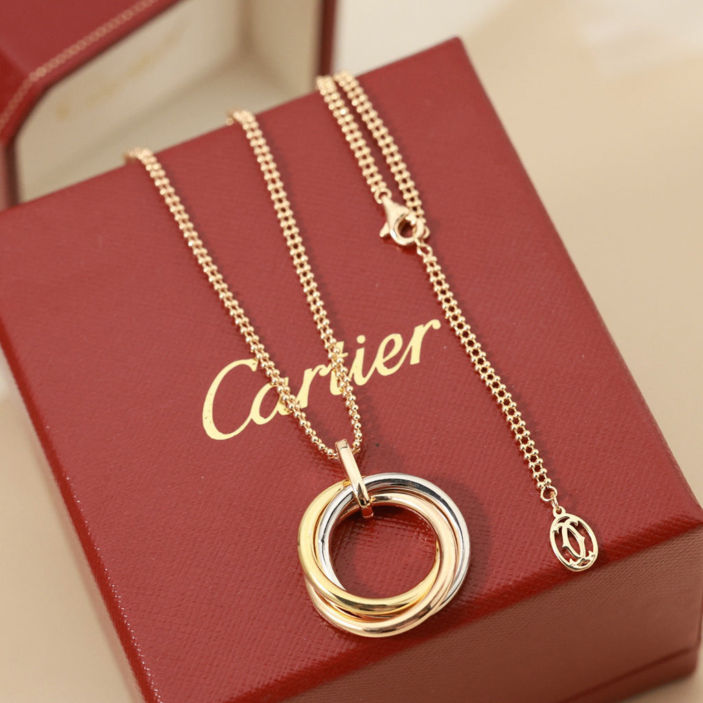 [LORA] TRINITY LARGE NECKLACE