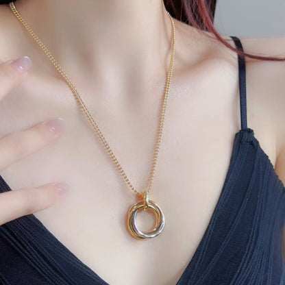 [LORA] TRINITY LARGE NECKLACE
