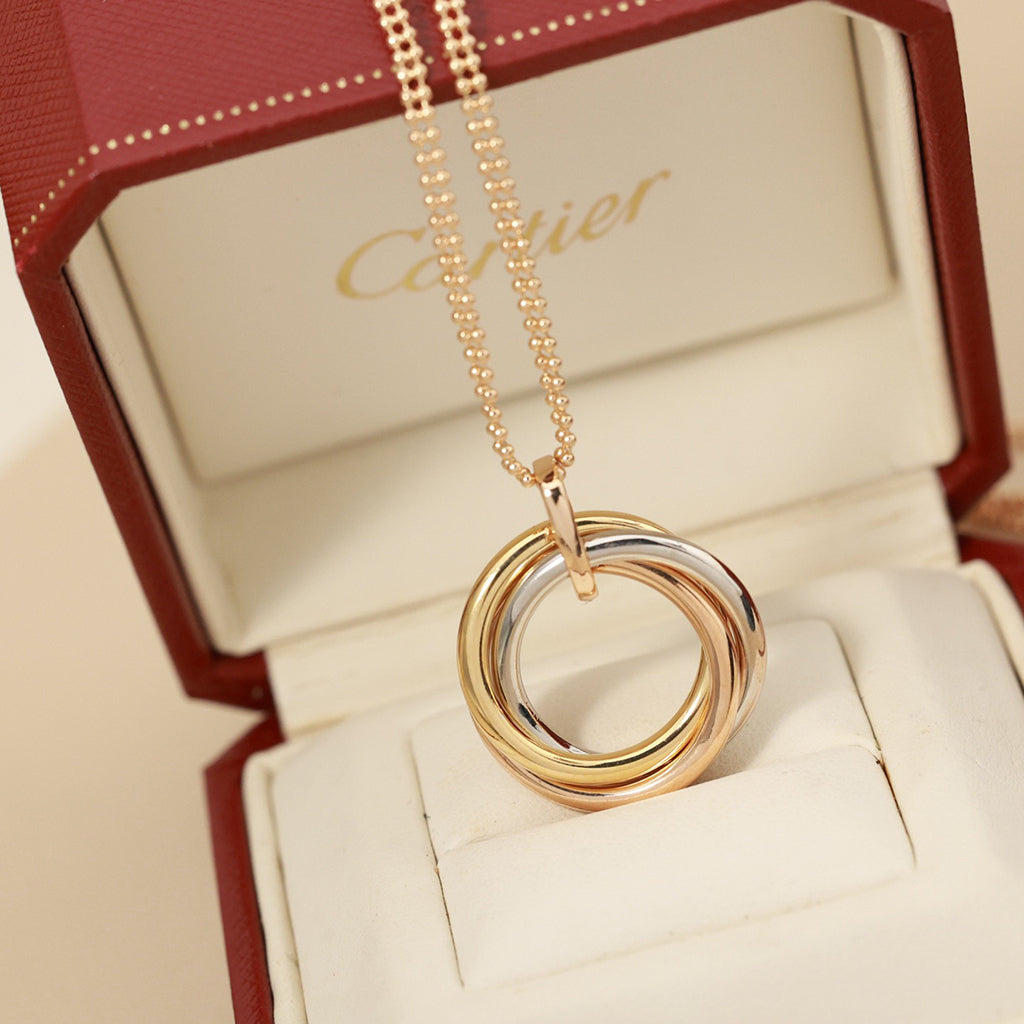 [LORA] TRINITY LARGE NECKLACE