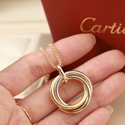 [LORA] TRINITY LARGE NECKLACE