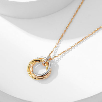 [LORA] TRINITY SMALL NECKLACE