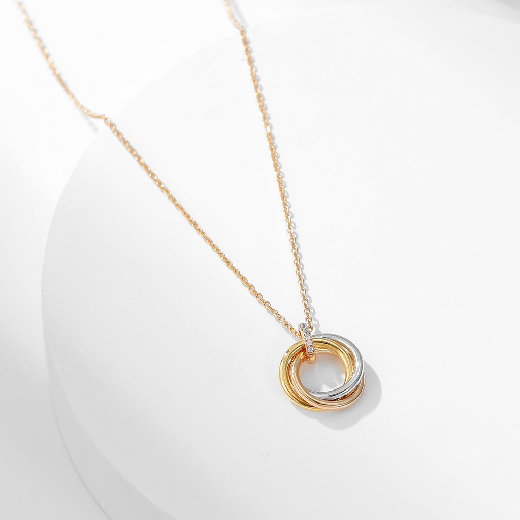[LORA] TRINITY SMALL NECKLACE