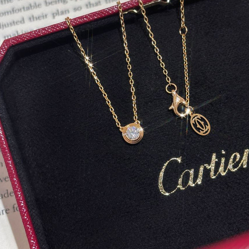 [LORA] DAMOUR DIAMOND NECKLACE