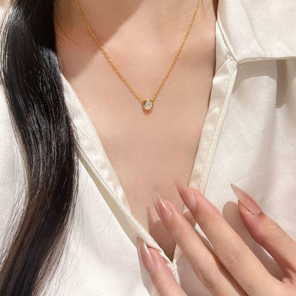 [Lora] DAMOUR DIAMOND NECKLACE