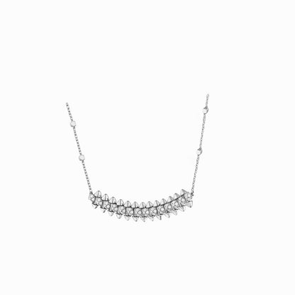 [LORA] CLASH  SMALL FULL DIAMOND NECKLACE