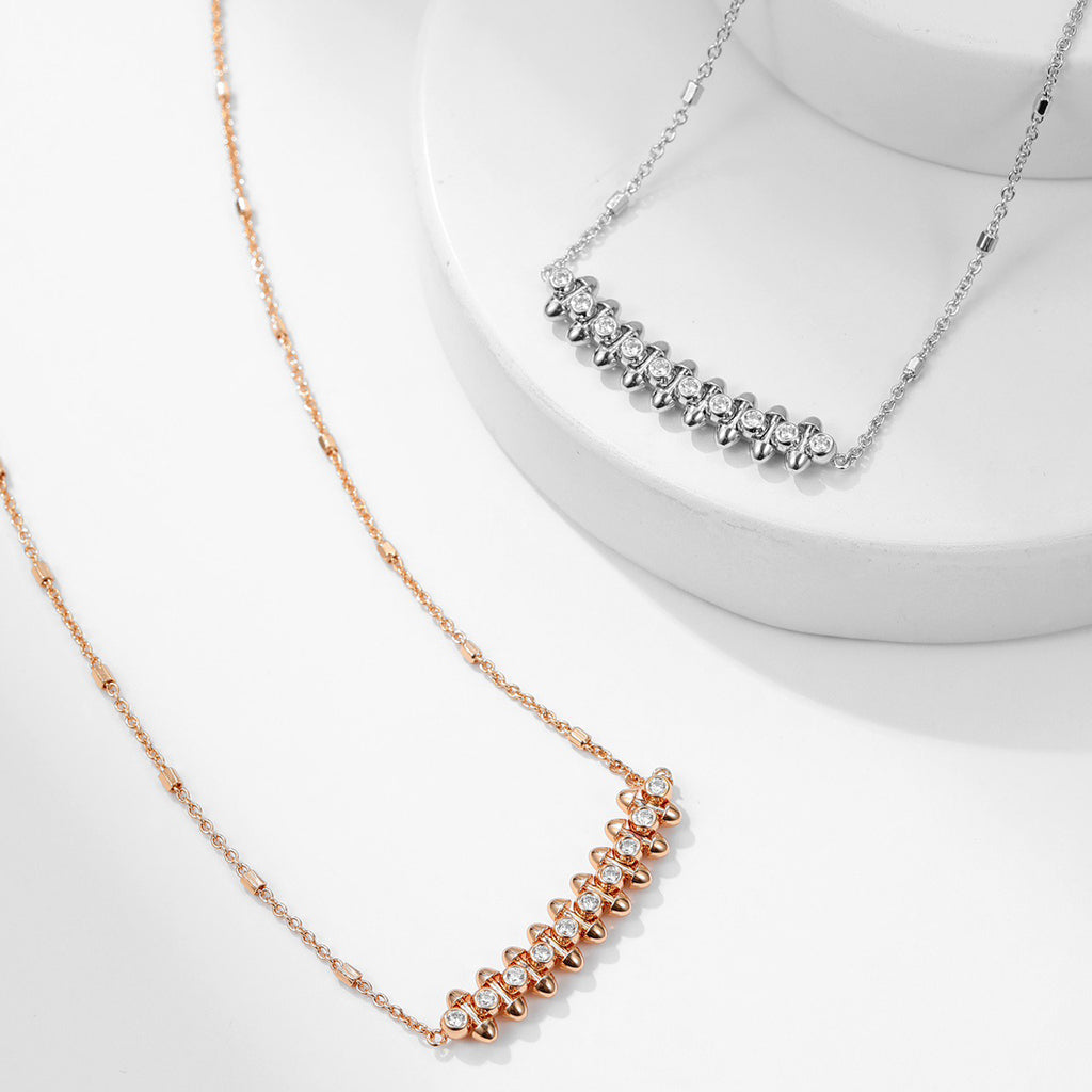 [LORA] CLASH  MEDIUM DIAMOND NECKLACE