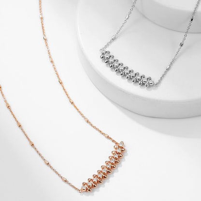 [LORA] CLASH  MEDIUM DIAMOND NECKLACE