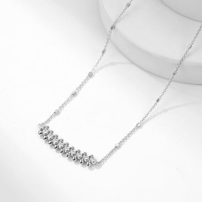 [LORA] CLASH  MEDIUM DIAMOND NECKLACE