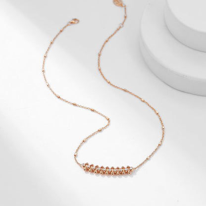 [LORA] CLASH  MEDIUM DIAMOND NECKLACE