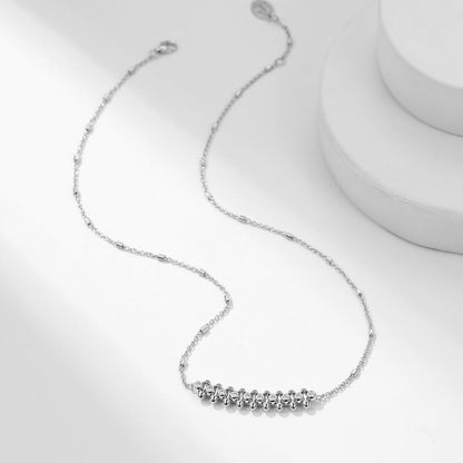 [LORA] CLASH  MEDIUM DIAMOND NECKLACE