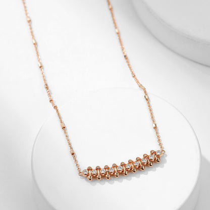 [LORA] CLASH  MEDIUM DIAMOND NECKLACE