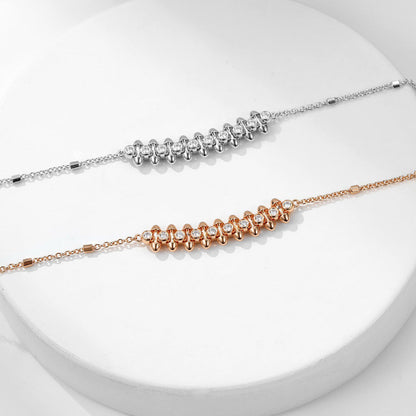 [LORA] CLASH  MEDIUM DIAMOND NECKLACE