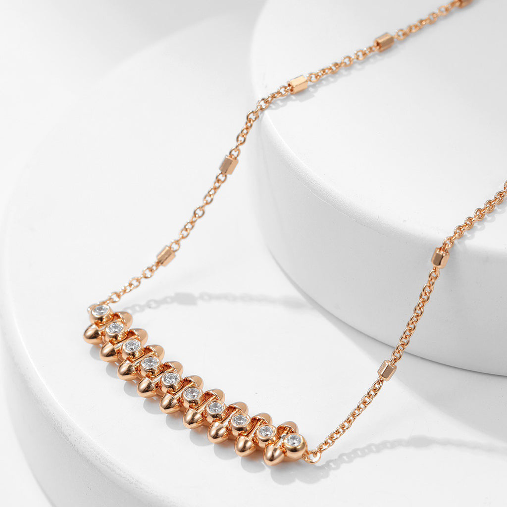 [LORA] CLASH  MEDIUM DIAMOND NECKLACE