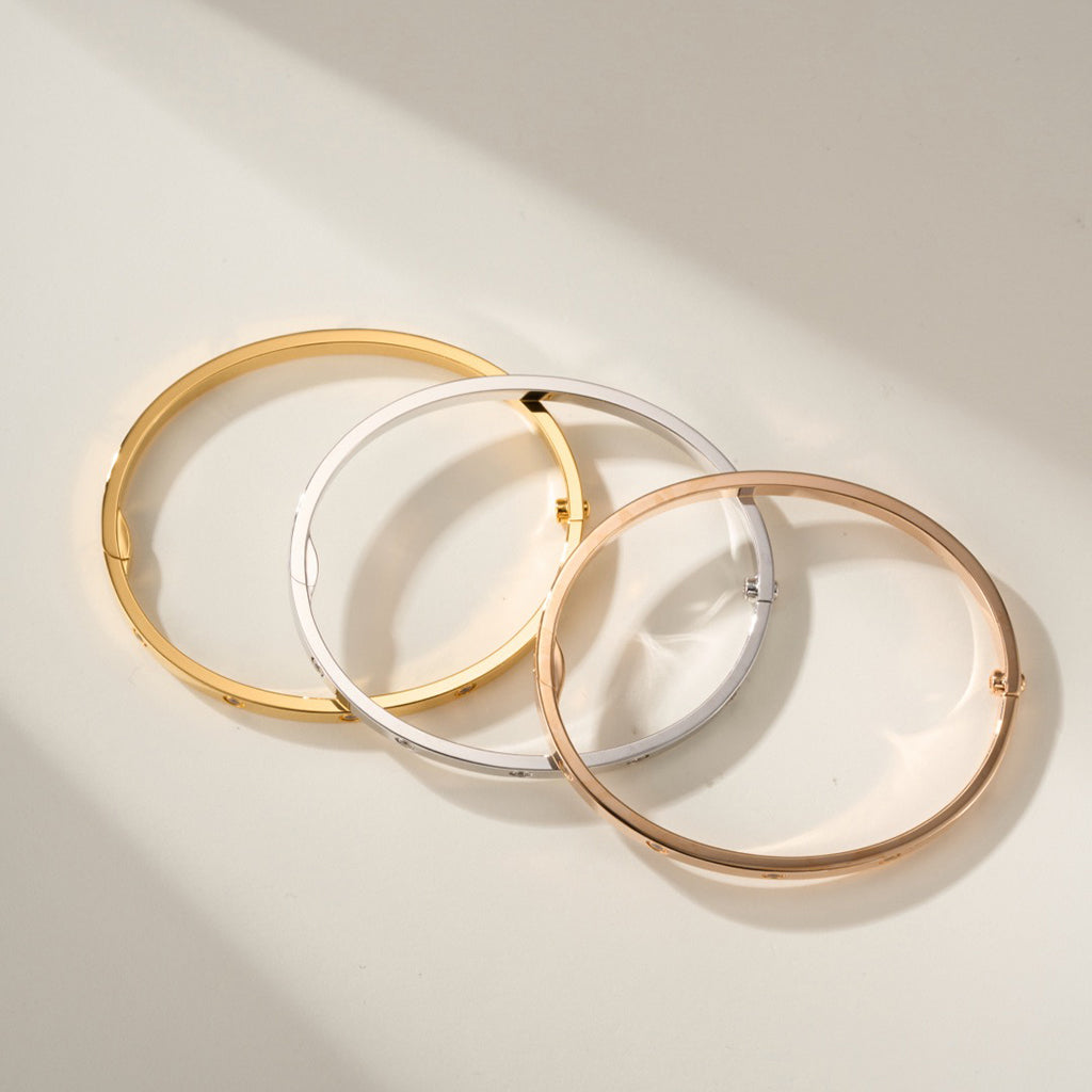 [LORA] LOVE BRACELET 3.65MM 10 DIAMONDS