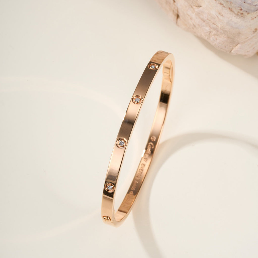 [LORA] LOVE BRACELET 3.65MM 10 DIAMONDS