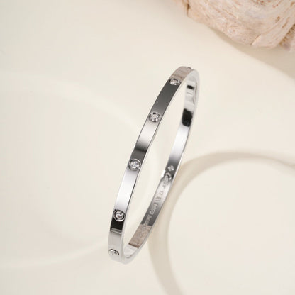 [LORA] LOVE BRACELET 3.65MM 10 DIAMONDS