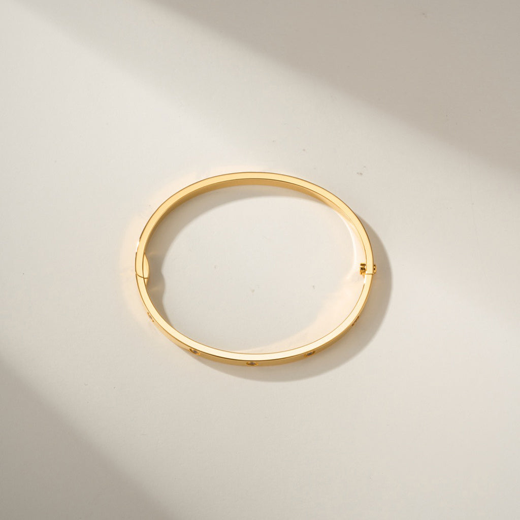 [LORA] LOVE BRACELET 3.65MM 10 DIAMONDS
