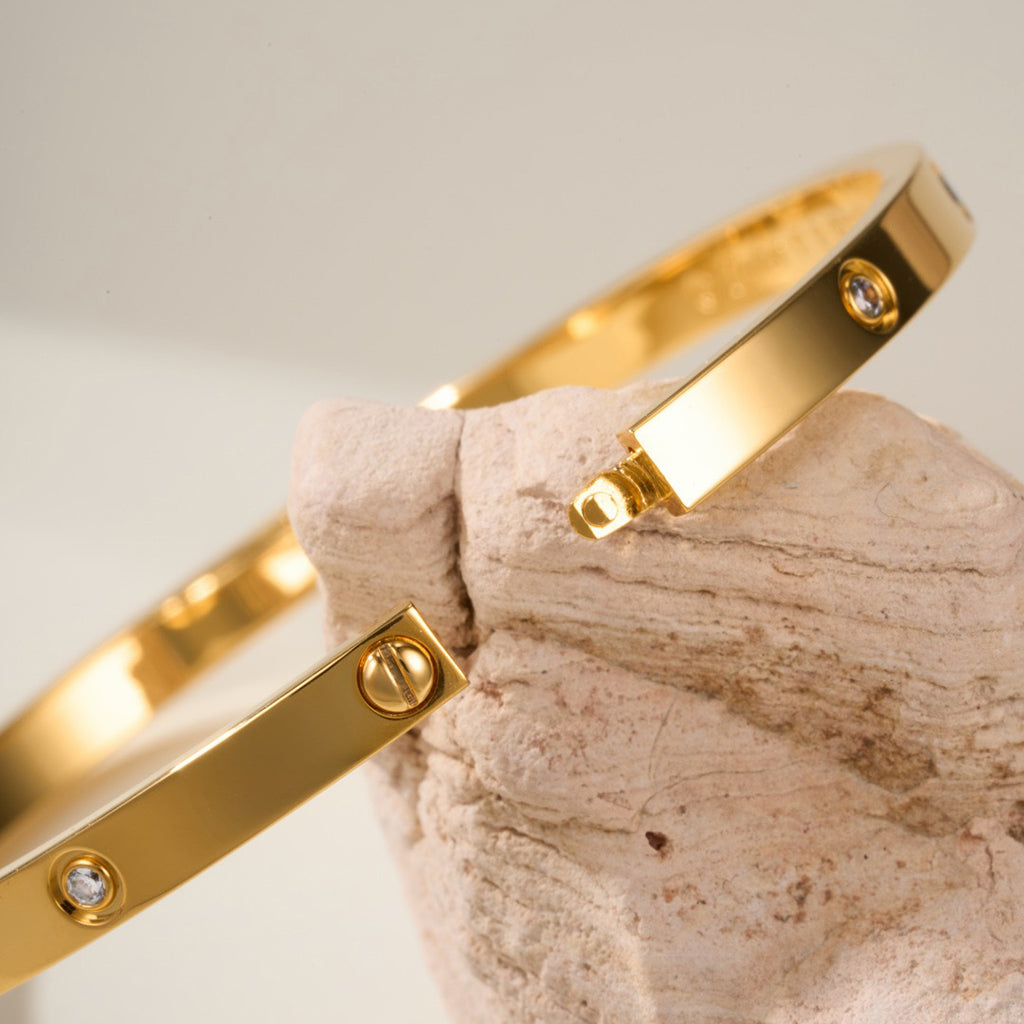 [LORA] LOVE BRACELET 3.65MM 10 DIAMONDS