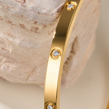 [LORA] LOVE BRACELET 3.65MM 10 DIAMONDS