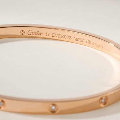 [LORA] LOVE BRACELET 3.65MM 10 DIAMONDS