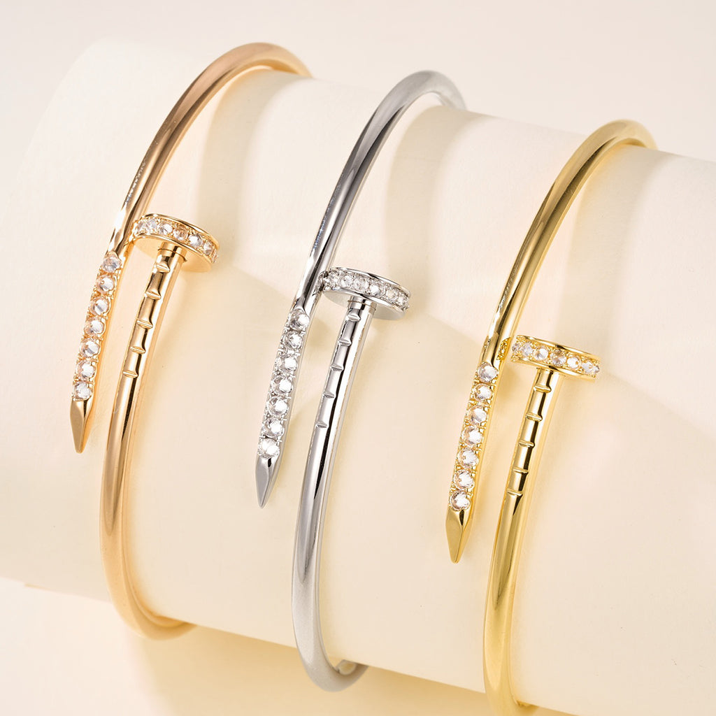 [LORA] JUSTE BRACELET 2.5MM DIAMONDS