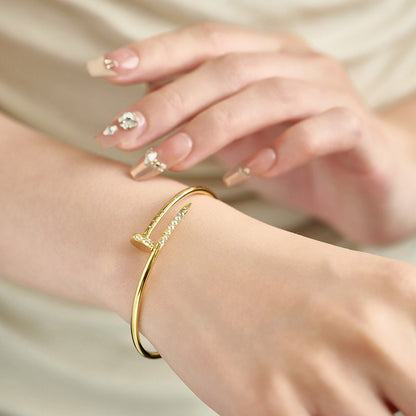 [LORA] JUSTE BRACELET 2.5MM DIAMONDS