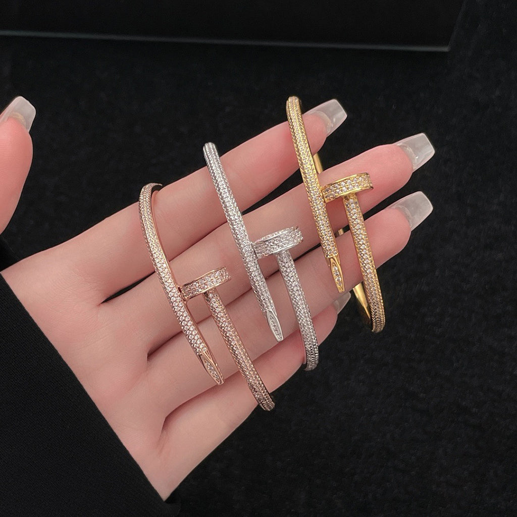 [LORA] JUSTE BRACELET 3.5MM ALL DIAMONDS