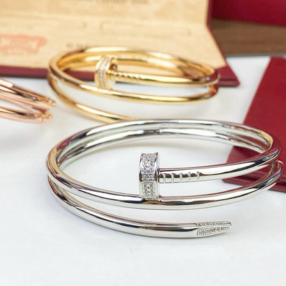 [LORA] JUSTE BRACELET 3.5MM DOUBLE ROW DIAMOND